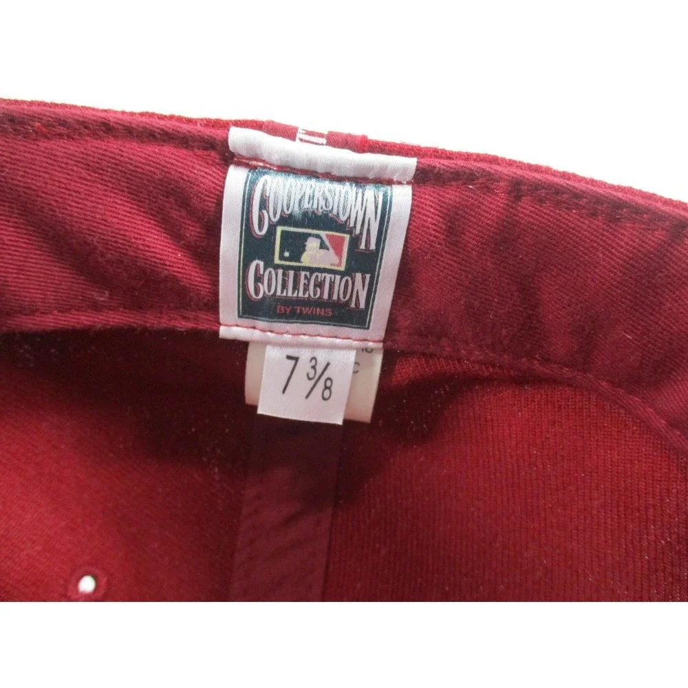 Vtg Philadelphia Phillies Twins Enterprise Cooperstown Collection Hat Sz 7‎ 3/8